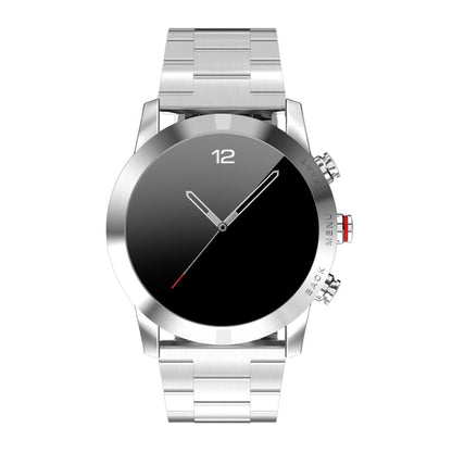 Waterproof Smart Bracelet With Call Reminder And Heart Rate Monitor - Ip68 - Silver