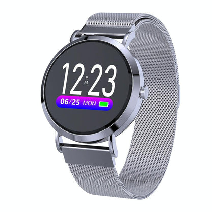 Smart Bracelet With Call Heart Bp Sleep And Oxygen Monitoring - Silver