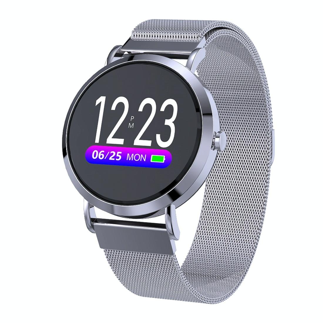 Smart Bracelet With Call Heart Bp Sleep And Oxygen Monitoring - Silver