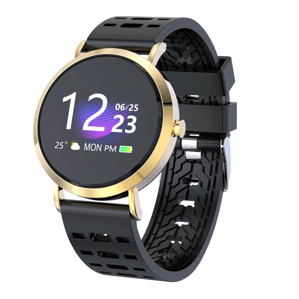 Smart Bracelet With Colour Screen Ip67 Waterproof Call / Heart Rate / Sleep / Sedentary Reminder - Silver