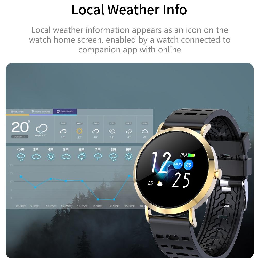 Smart Bracelet With Colour Screen Ip67 Waterproof Call / Heart Rate / Sleep / Sedentary Reminder - Silver
