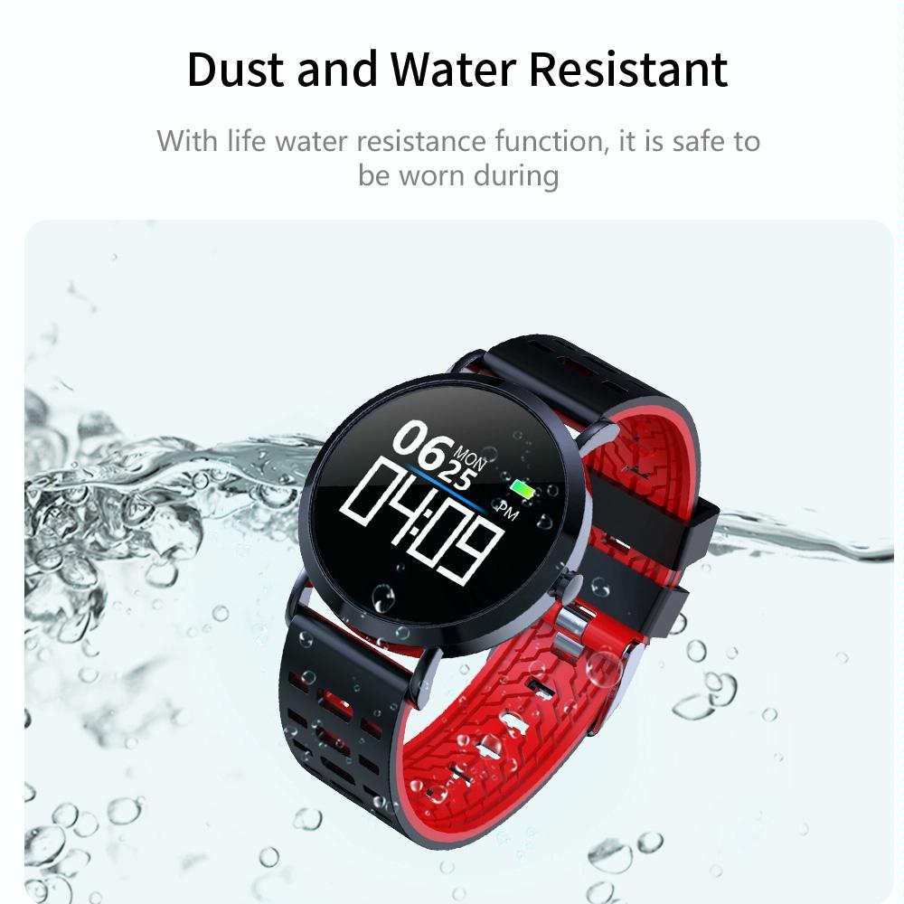 Smart Bracelet With Colour Screen Ip67 Waterproof Call / Heart Rate / Sleep / Sedentary Reminder - Silver