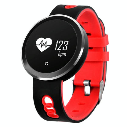 0.95 Inch Hd Oled Screen Display Bluetooth Smart Bracelet Ip68 Waterproof Support Pedometer / Sedentary Reminder / Heart Rate Monitor / Sleep Monitor Compatible With Android And Ios Phones - White