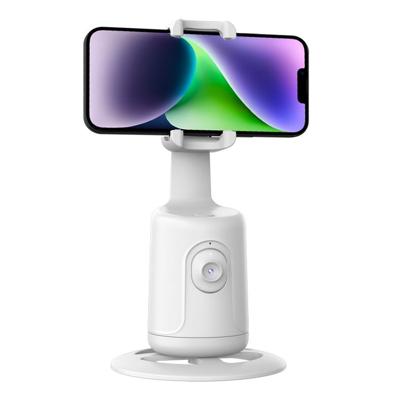 360 Rotation Follow-up Gimbal Stabilizer with 1 / 4-inch Interface - Black - White