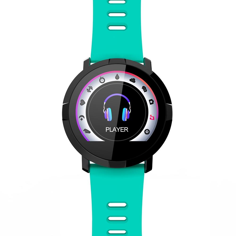 Waterproof Smart Bracelet With Heart Rate Monitor And Sleep Tracker - White
