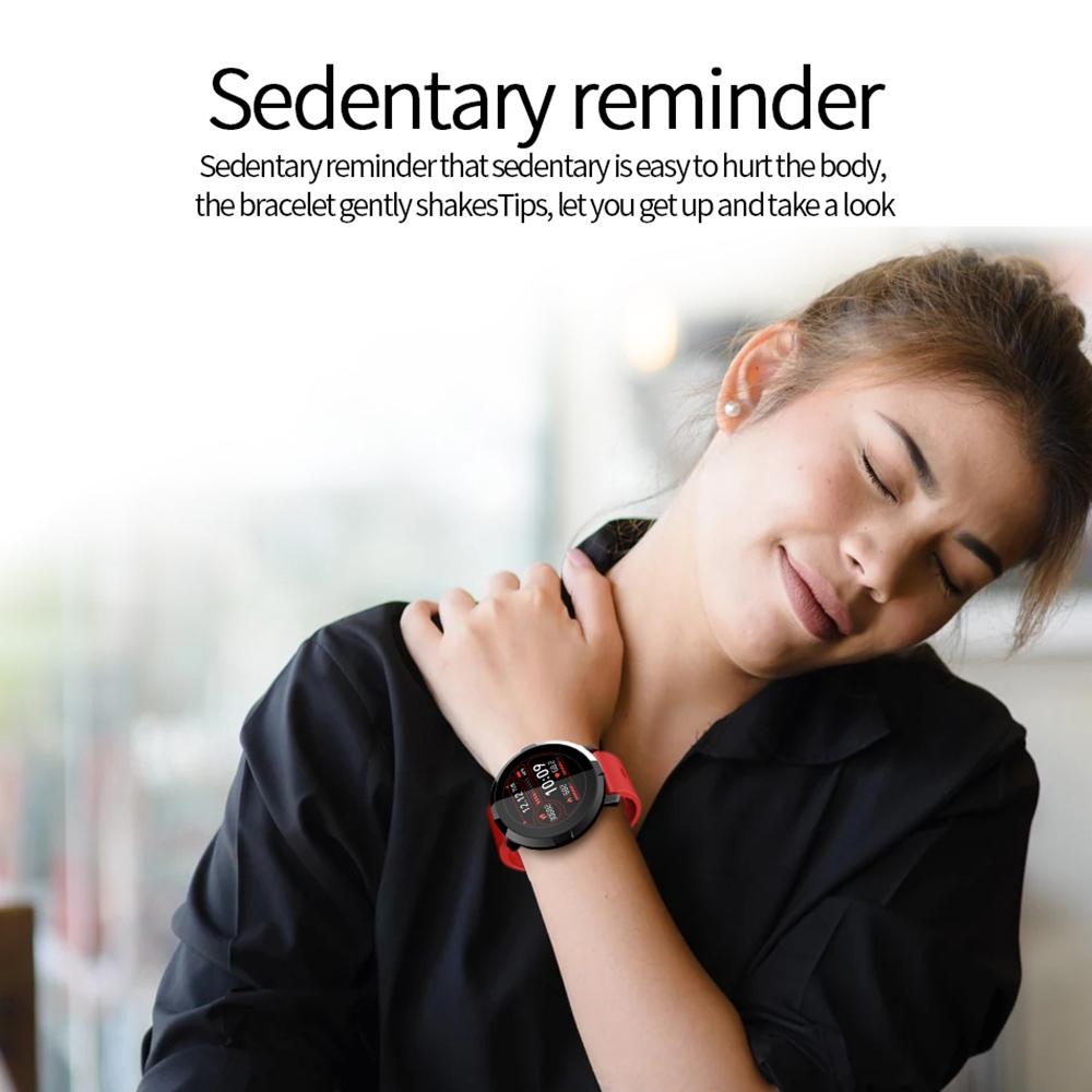 Waterproof Smart Bracelet With Heart Rate Monitor And Sleep Tracker - White
