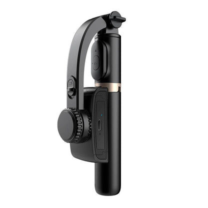 Bluetooth Gimbal Stabilizer with Remote and Tripod - White