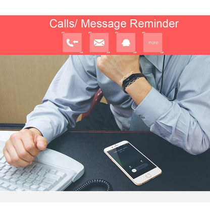 Bluetooth Smart Bracelet With Heart Rate Monitor And Sleep Tracker - Yellow