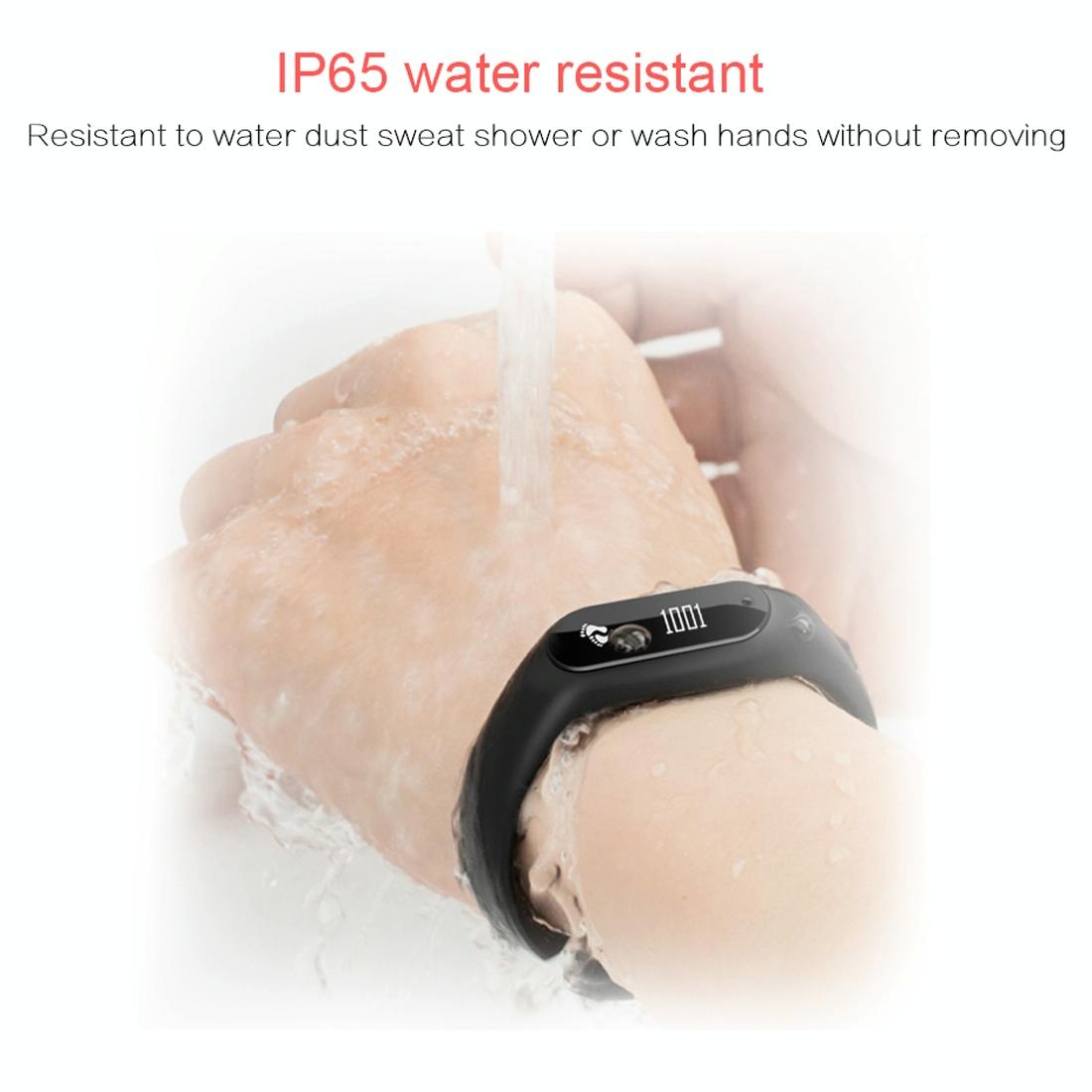 Bluetooth Smart Bracelet With Heart Rate Monitor And Sleep Tracker - Yellow