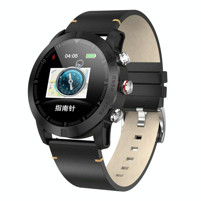 Waterproof Smart Bracelet With Heart Rate Monitor And Multi-Sport Mode - Brown