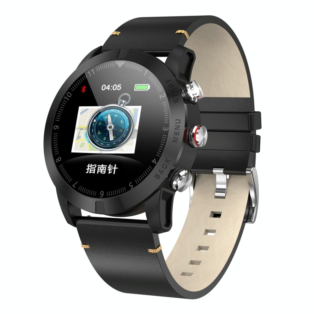 Waterproof Smart Bracelet With Heart Rate Monitor And Multi-Sport Mode - Brown