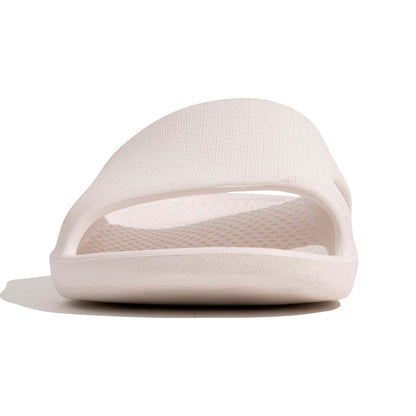 Archline Rebound Orthotic Slides Flip Flop Thongs Slip On Arch Support - White - Euro 47