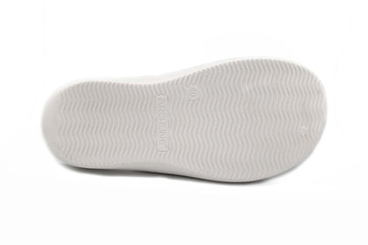Archline Rebound Orthotic Slides Flip Flop Thongs Slip On Arch Support - White - Euro 47