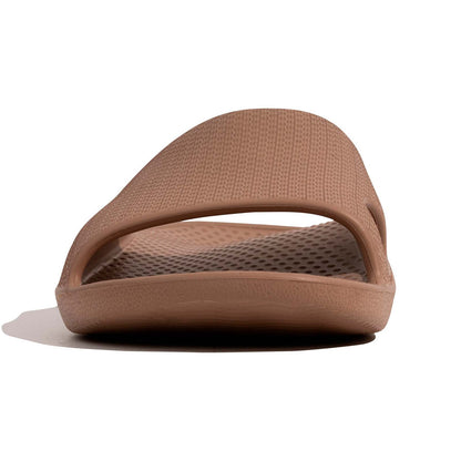 Archline Rebound Orthotic Slides Flip Flop Thongs Slip On Arch Support - Putty - Euro 40
