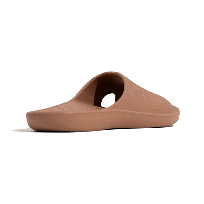 Archline Rebound Orthotic Slides Flip Flop Thongs Slip On Arch Support - Putty - Euro 43