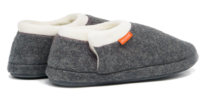 ARCHLINE Orthotic Slippers CLOSED Arch Scuffs Orthopedic Moccasins Shoes in Grey Marle - EUR 41