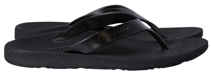 ARCHLINE Orthotic Thongs Arch Support Shoes Footwear Flip Flops Orthopedic - Black/Black - EUR 45
