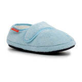 ARCHLINE Orthotic Plus Slippers Closed Scuffs Pain Relief Moccasins - Baby Blue - EU 41