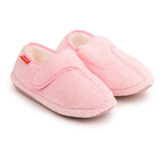 ARCHLINE Orthotic Plus Slippers Closed Scuffs Pain Relief Moccasins - Pink - EU 36