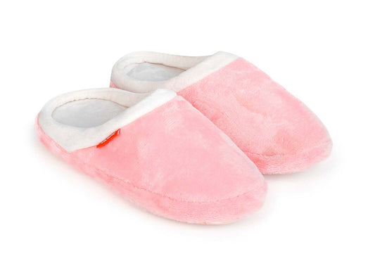 ARCHLINE Orthotic Slippers Slip On Arch Scuffs Pain Relief Moccasins - Pink - EU 37