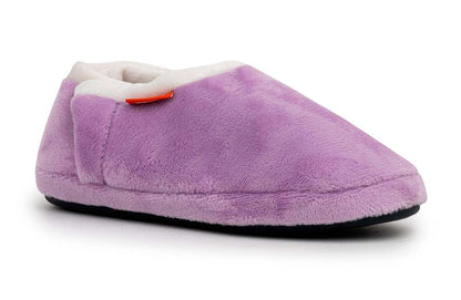 ARCHLINE Orthotic Slippers CLOSED Arch Scuffs Pain Relief Moccasins - Lilac - EU 36
