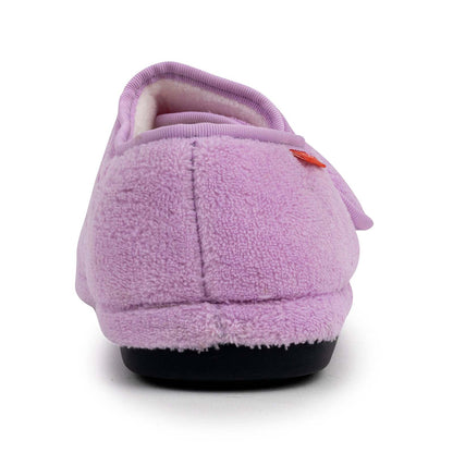 ARCHLINE Orthotic Plus Slippers Closed Scuffs Pain Relief Moccasins - Lilac - EU 37