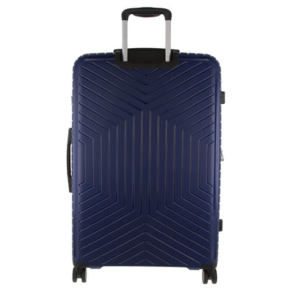 Pierre Cardin 65cm Medium Hard-Shell Suitcase Travel Luggage Bag - Navy