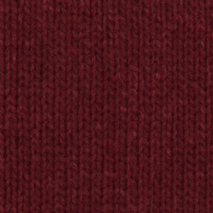 100% SHETLAND RAGG WOOL CREW Round Neck Knit JUMPER Pullover Mens Sweater Knitted - Burgundy - L