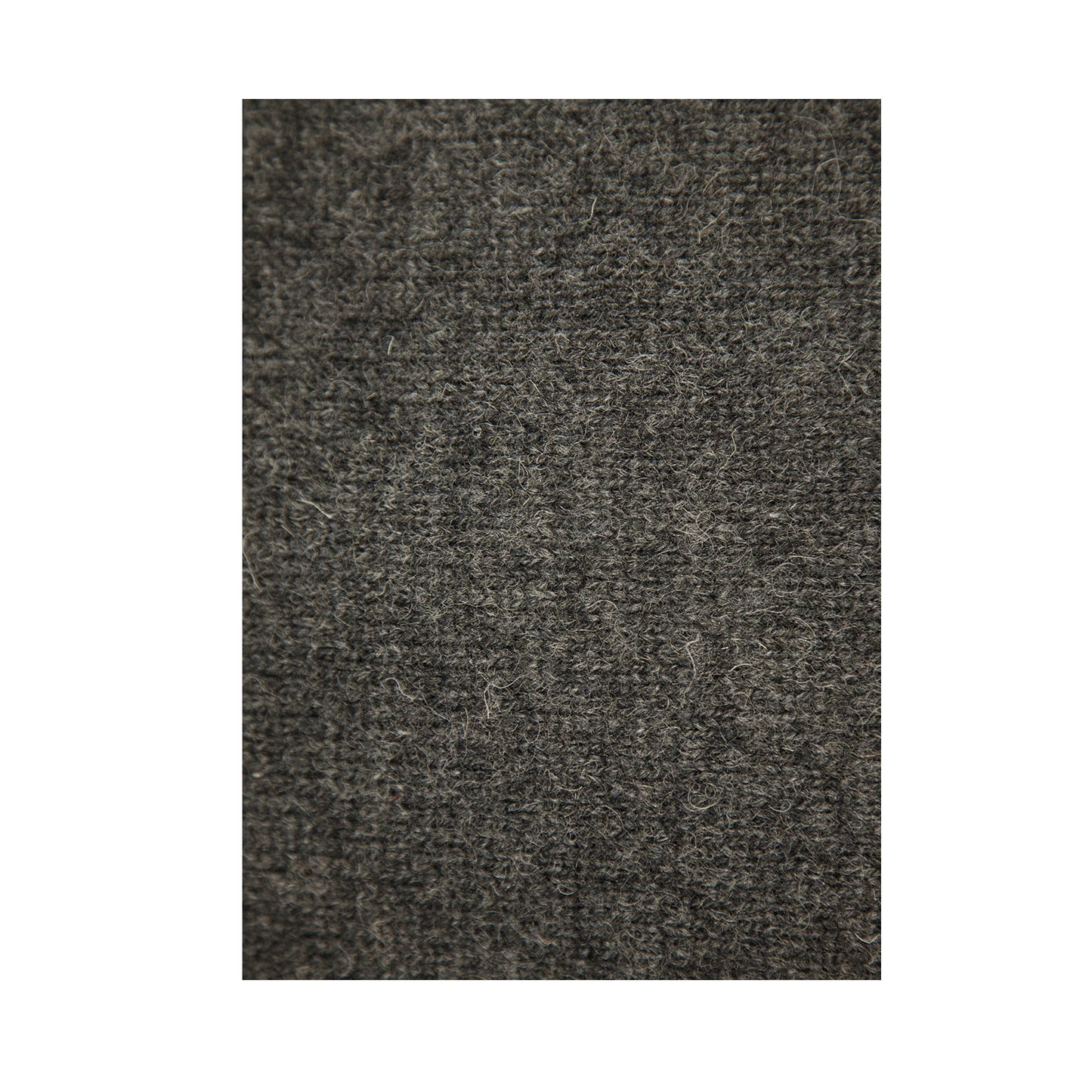 Mens 100% Shetland Ragg Wool Round Neck Knit Jumper Pullover Crew Sweater - Charcoal (29) - 4XL