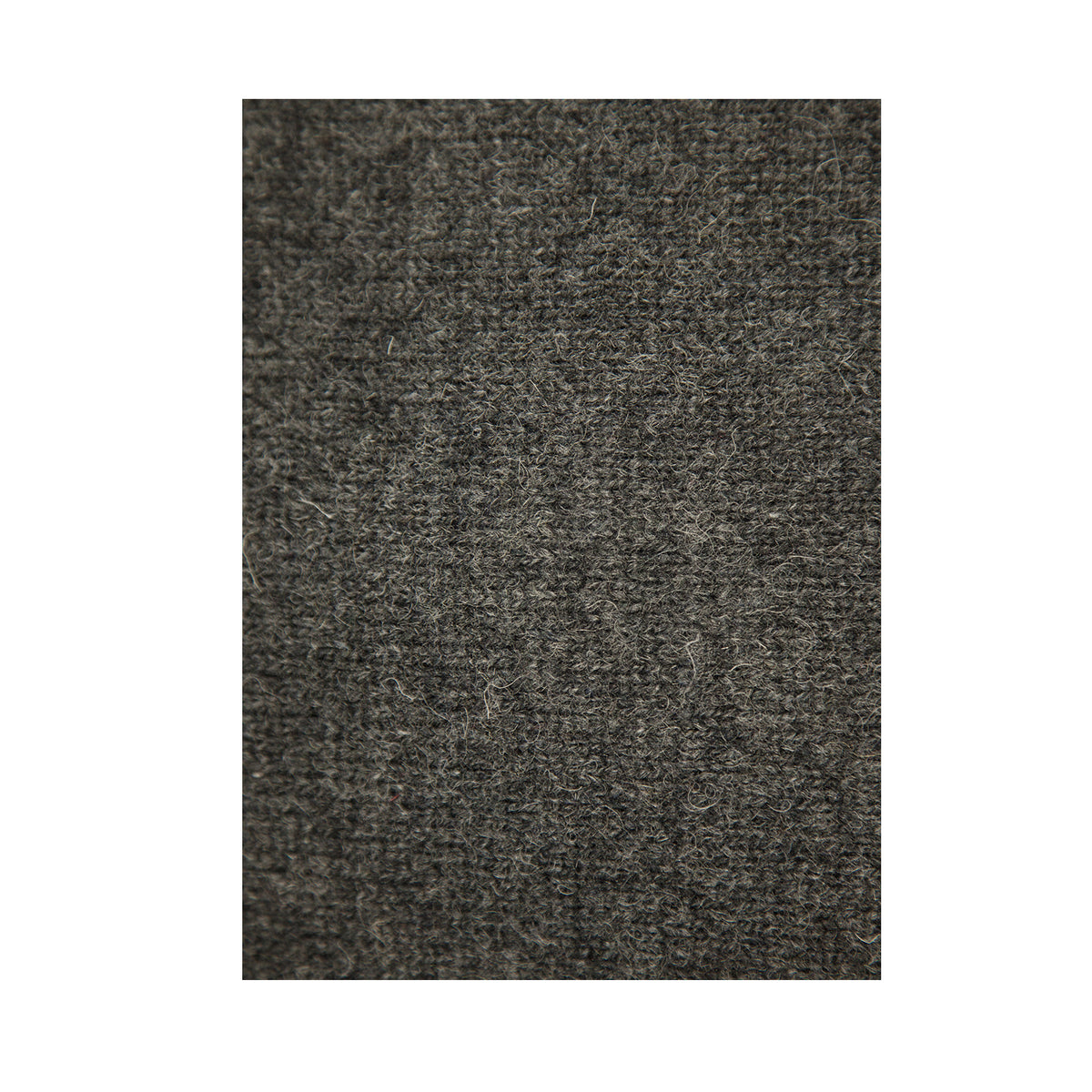 Mens 100% Shetland Ragg Wool Round Neck Knit Jumper Pullover Crew Sweater - Charcoal (29) - XL