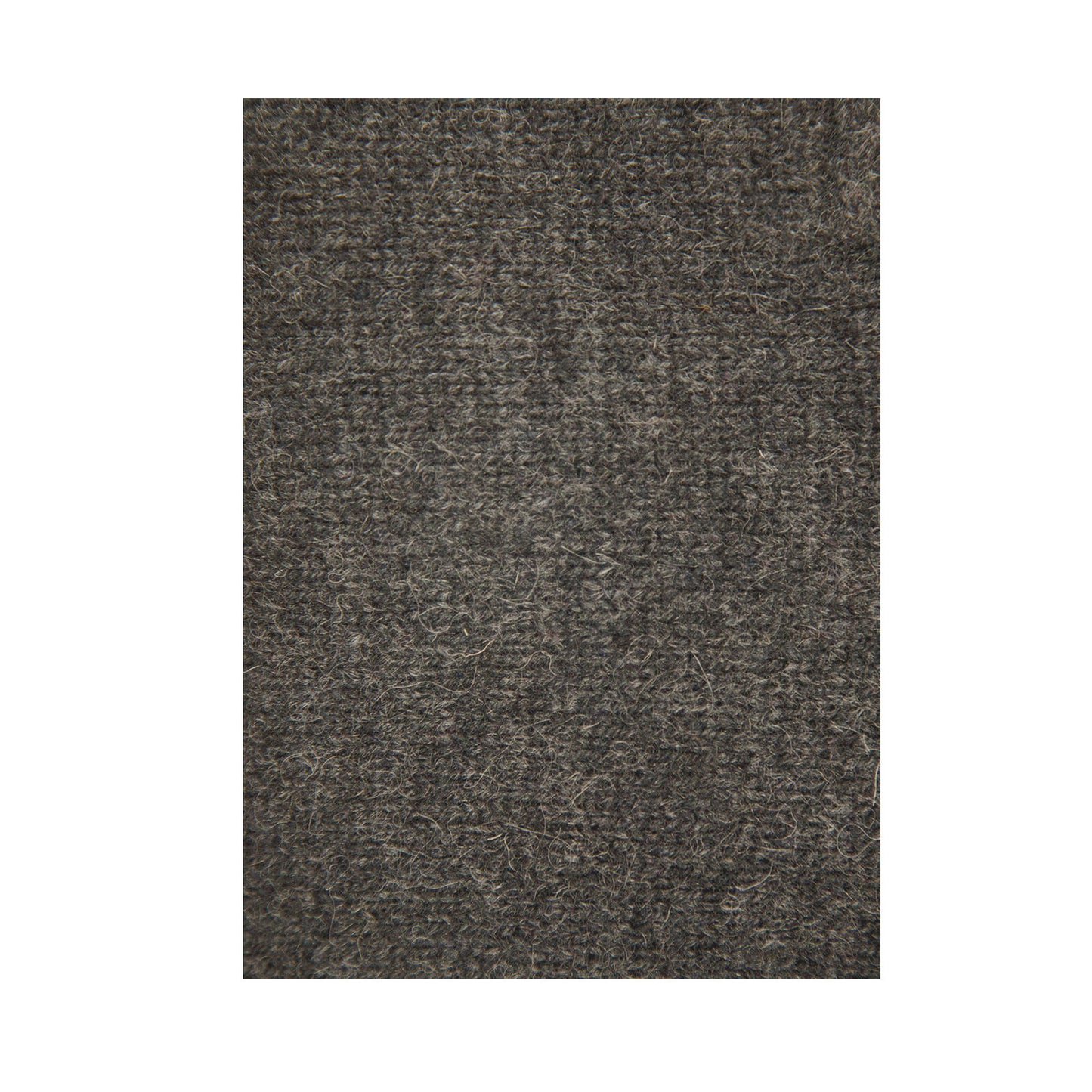 100% SHETLAND RAGG WOOL Half Zip Up Knit JUMPER Pullover Mens Sweater Knitted - Charcoal - XXL