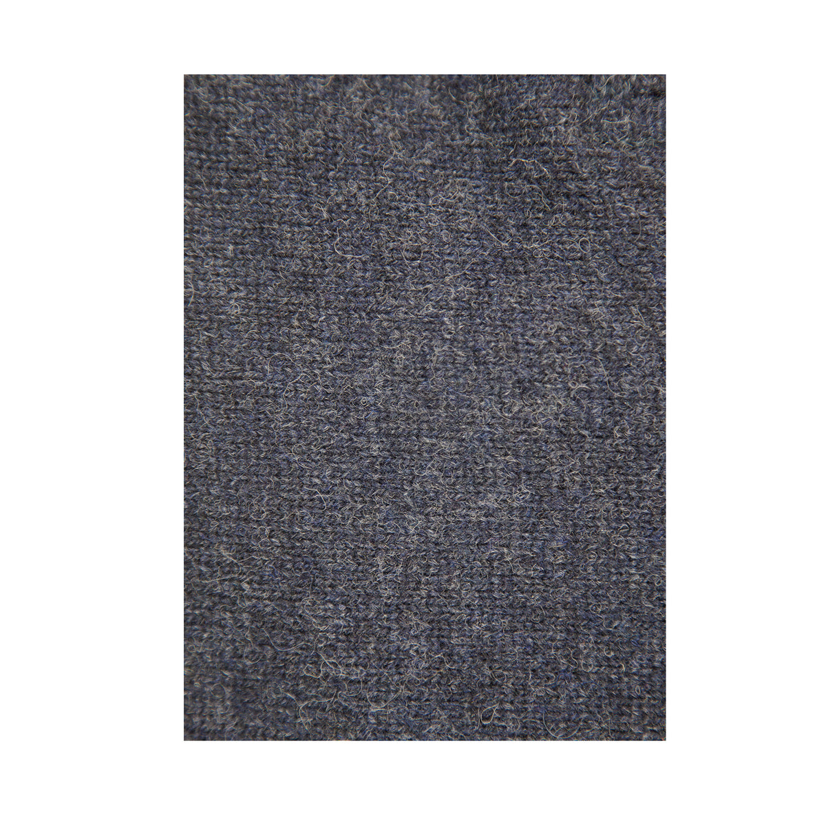 100% SHETLAND RAGG WOOL Half Zip Up Knit JUMPER Pullover Mens Sweater Knitted - Denim Blue (45) - 3XL - S