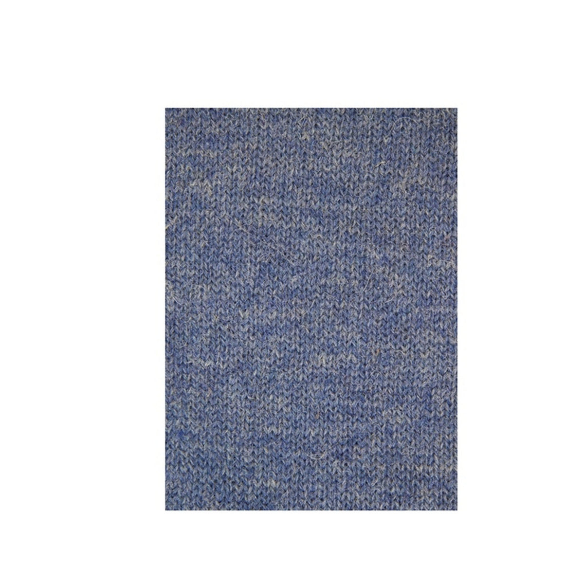 100% Shetland Ragg Wool V Neck Knit Jumper Pullover Mens Sweater Knitted - Sky - 5XL