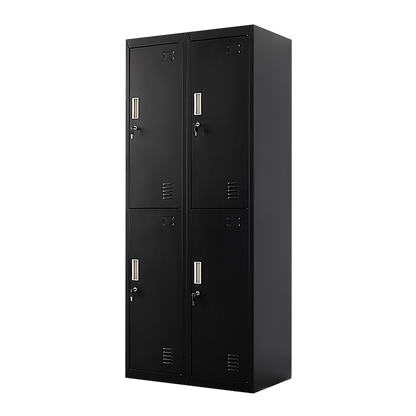 Four-Door Office Gym Shed Storage Locker