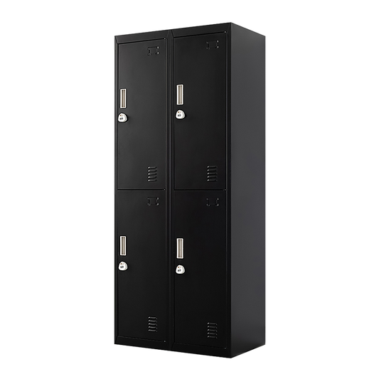 Four-Door Office Gym Shed Storage Locker