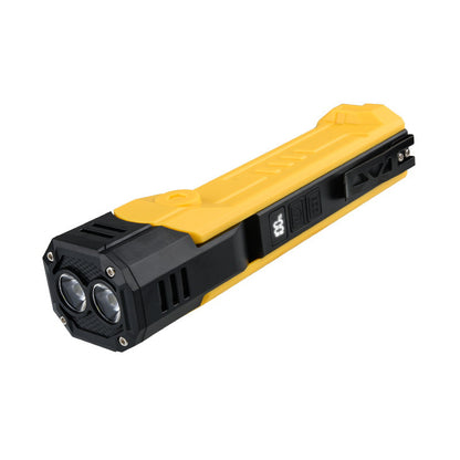 Yellow Flashlight Car Repair Light - LED Work Light , Magnetic Base, Power Bank