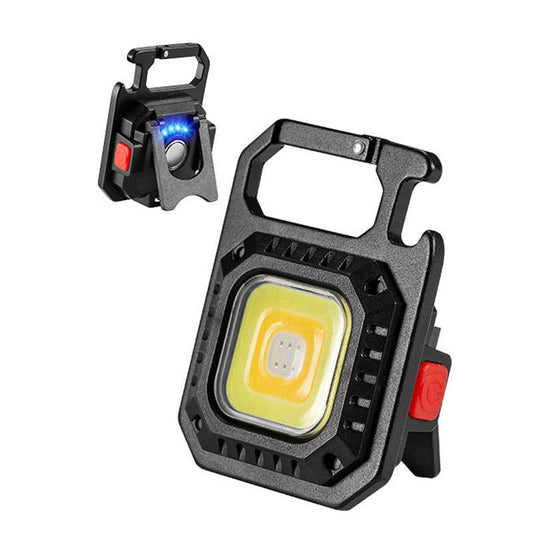 2 pcs Rectangle Mini flashlight for outdoor and self-defense use