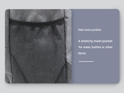 Black Large Insulated Cooler Backpack - Leakproof, Lightweight for Picnic, Beach, Camping