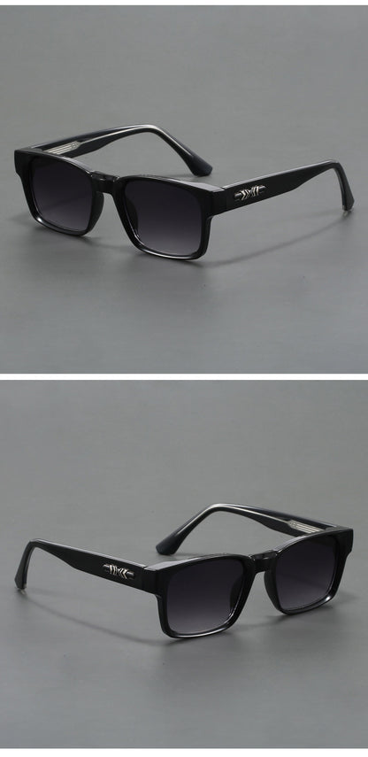 Black Trendy Oversized Lightweight Blue Light Blocking Sunglasses for Men - Anti-Fog, Photochromic, and UV Protection