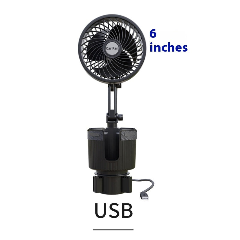 Supplies Car Water Cup Holder Fan