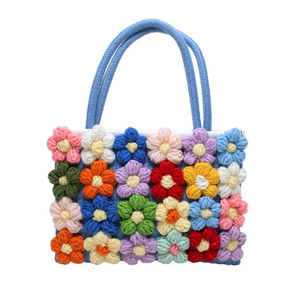 Women's Versatile Embroidered One Shoulder Messenger Bag