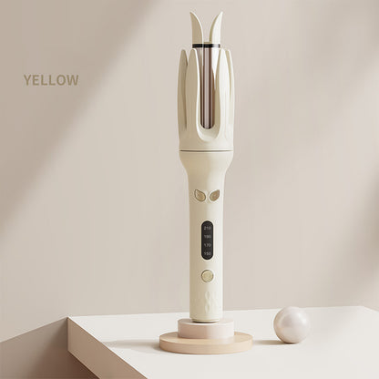 Spin And Curl, Automatic Hair Curling Iron For Healthy & Shiny, Effortless Curls & Waves, 28mm Barrel Hair Curler With 4 Temperature-adjusting Mode, Preset Temperature Settings For Each Hair Texture,