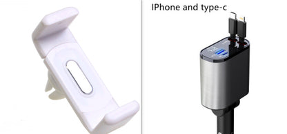 Car Phone Holder For Phone In Car Air Vent Mount Stand No Magnetic Mobile Phone Holder Universal Gravity Smartphone Cell Support