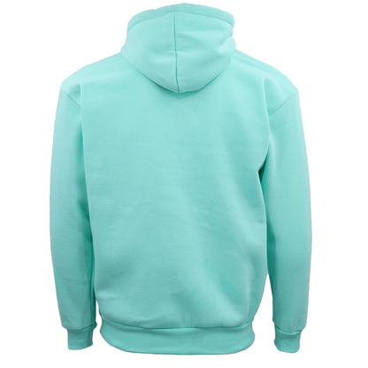 Adult Unisex Men's Basic Plain Hoodie Pullover Sweater Sweatshirt Jumper XS-8XL, Teal, 3XL