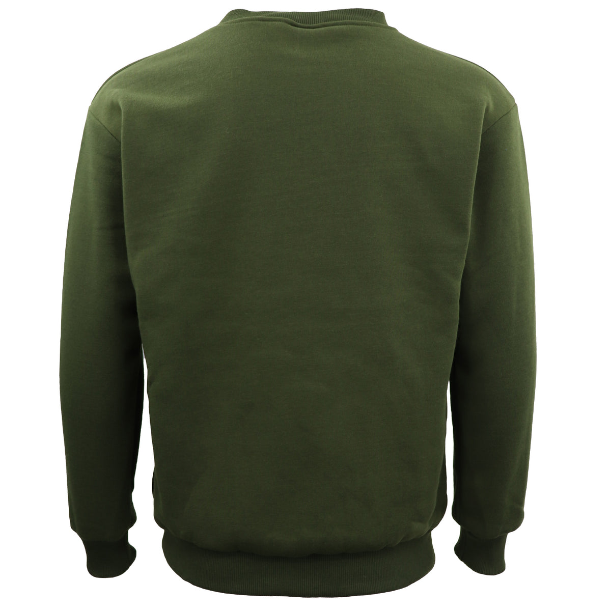 New Adult Unisex Plain Pullover Fleece Jumper Mens Long Sleeve Crew Neck Sweater, Royal Blue, 3XL